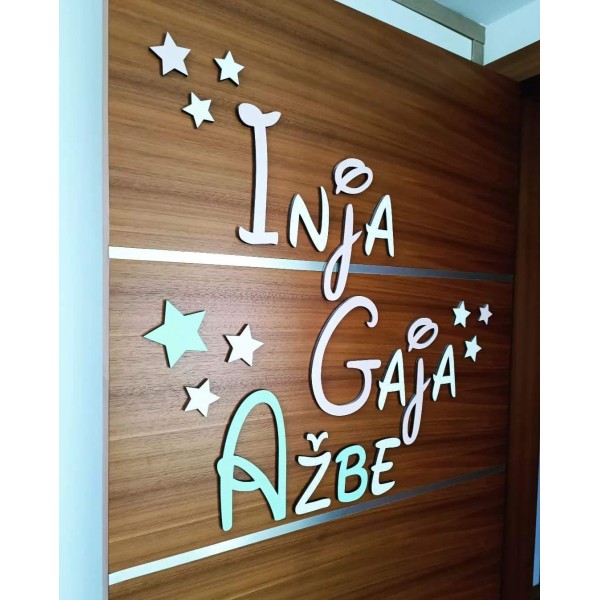 lesene črke