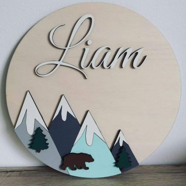 Dekorativni krog Ledene gore