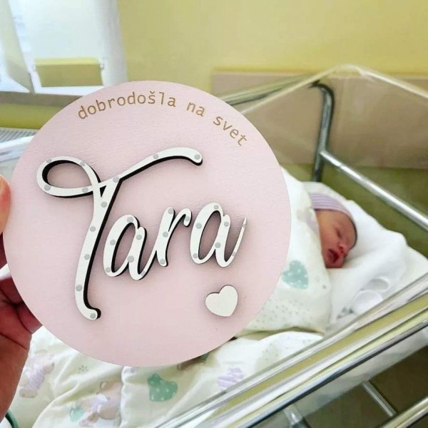 Oznanitvena kartica Srčica