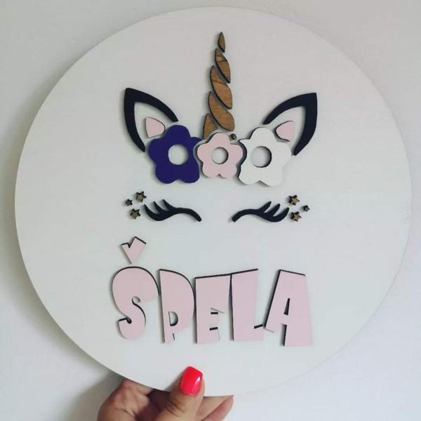 Dekorativni krog Samorog