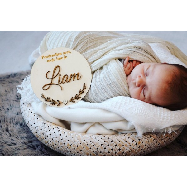 Oznanitvena kartica Kjut