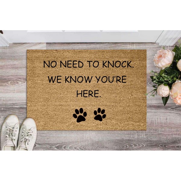 No need to knock...